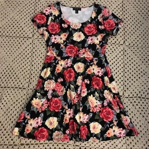 Floral Skater Dress